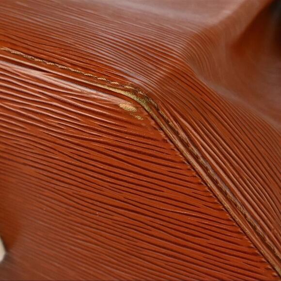 AUTHENTIC LOUIS VUITTON BROWN EPI SAC DEPAULE PM SHOULDER BAG VI0973 - Picture 5 of 9